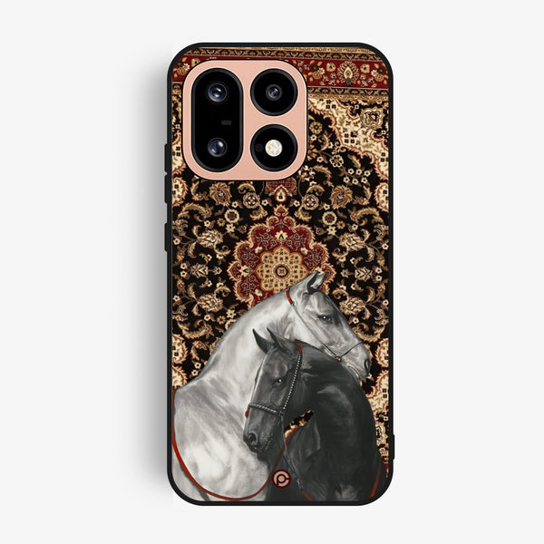 Oneplus 16 - Horse Heritage - Premium Metal Printed Soft Bumper Shock Proof Case