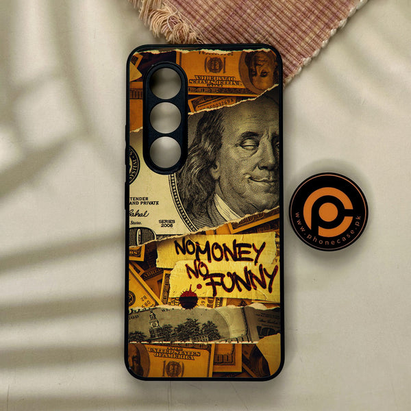 Itel S25 - Dollar Design 1 - Premium Metal Printed Soft Bumper Shock Proof Case