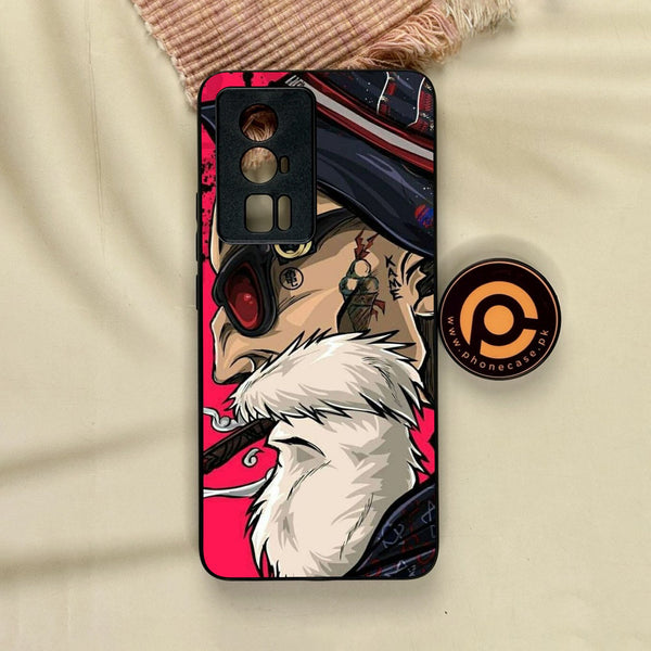 Xiaomi Redmi K60 Pro - Master Roshi - Premium Metal Printed Soft Bumper Shock Proof Case