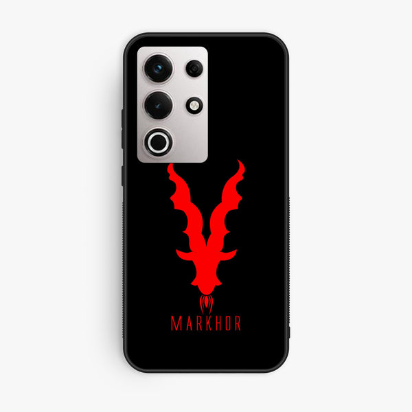 Itel S25 Ultra - Markhor Design 10 - Premium Metal Printed Soft Bumper Shock Proof Case