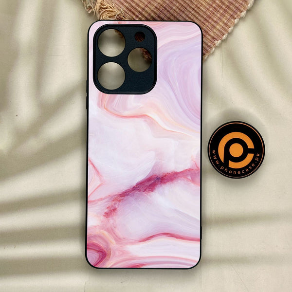 Realme Note 70 - Pink Design 8 - Premium Metal Printed Soft Bumper Shock Proof Case