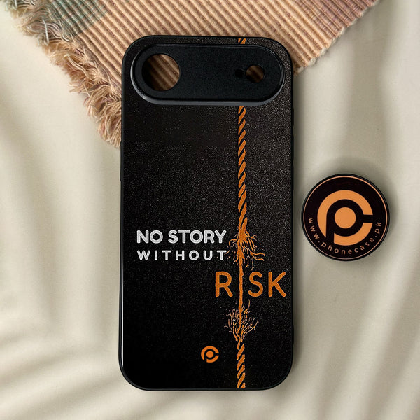iPhone Air - The Risk Taker - Premium Metal Printed Soft Bumper Shock Proof Case