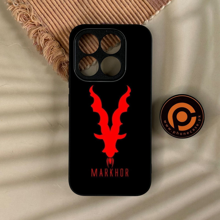 Xiaomi 17 - Markhor Design 10 - Premium Metal Printed Soft Bumper Shock Proof Case