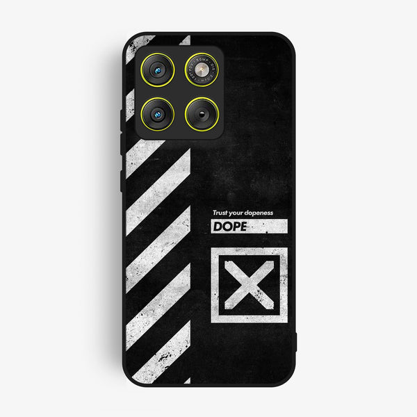 Motorola Edge 70 - Trust Your Dopeness - Premium Metal Printed Soft Bumper Shock Proof Case