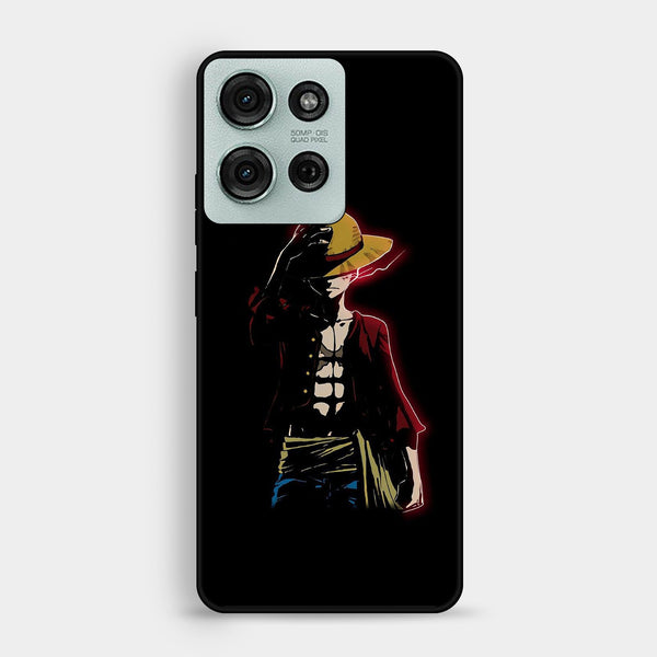 Motorola Moto G75 - Anime Series Design 5 - Premium Metal Printed Soft Bumper Shock Proof Case