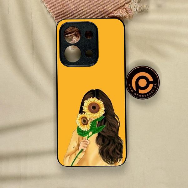 Xiaomi Redmi 15C - Anime Girls Design 7 - Premium Metal Printed Soft Bumper Shock Proof Case