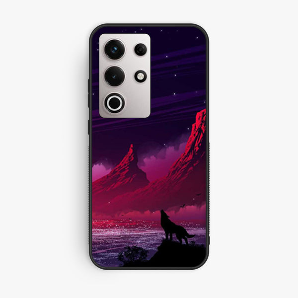 Itel S25 Ultra - Wolf Design 7 - Premium Metal Printed Soft Bumper Shock Proof Case