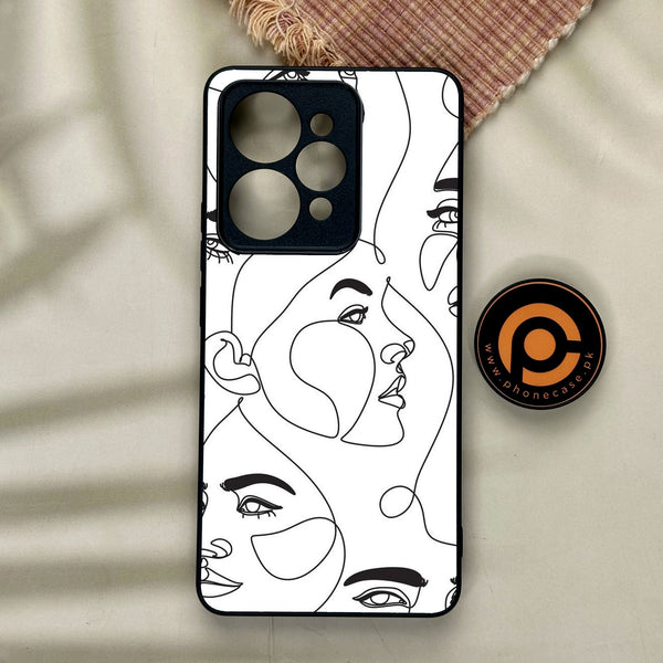 Realme 15 - Girls Design 7 - Premium Metal Printed Soft Bumper Shock Proof Case