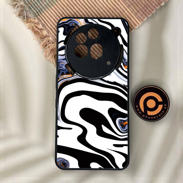 Nothing Phone 3a Pro - Liquid Marble Design 10 - Premium Metal Printed Soft Bumper Shock Proof Case