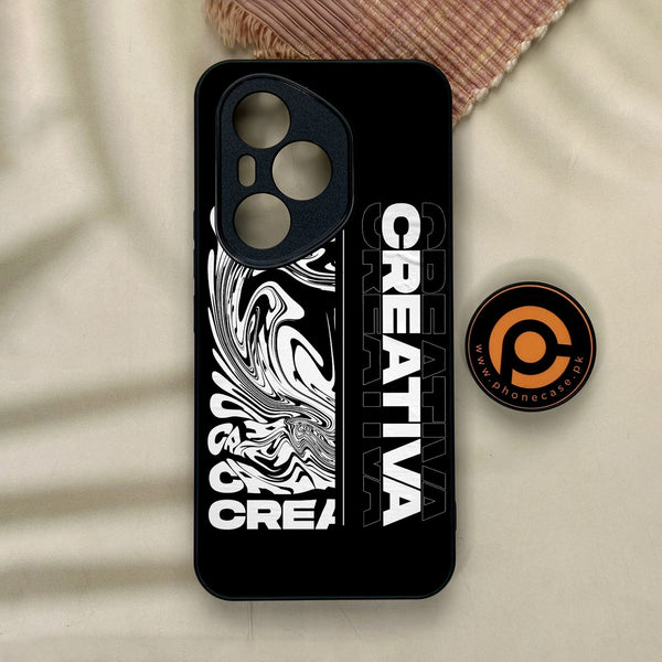 Honor 400 Pro - Creative - Premium Metal Printed Soft Bumper Shock Proof Case