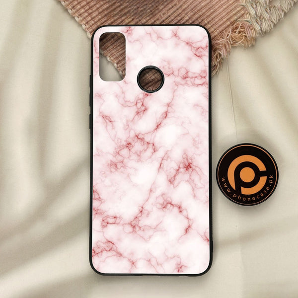 Honor 9X Lite - Pink Design 4 - Premium Metal Printed Soft Bumper Shock Proof Case