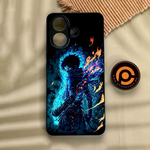 Vivo V60 Lite  - Anime 2.0 Design 7 - Premium Metal Printed Soft Bumper Shock Proof Case