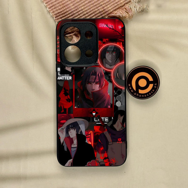 Xiaomi Redmi 15C - Itachi Aesthetic - Premium Metal Printed Soft Bumper Shock Proof Case