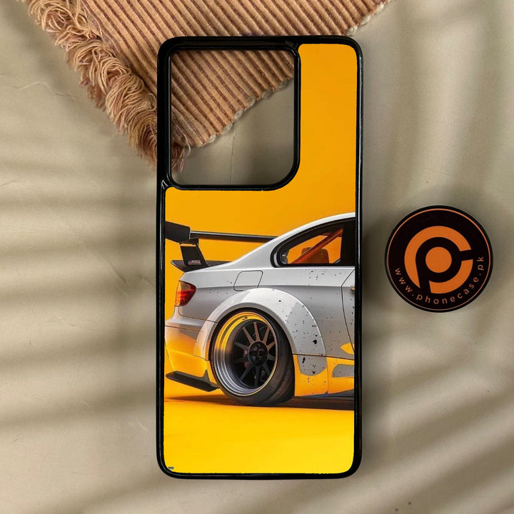 Motorola Edge 2025 - M3 Gt2 Racing Car - Premium Metal Printed Soft Bumper Shock Proof Case
