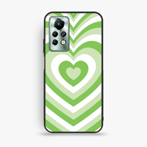 Infinix Note 11 Pro - Heartbeat Design 10 - Premium Metal Printed Soft Bumper Shock Proof Case