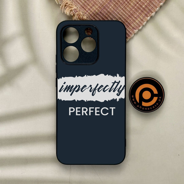 Realme 15T - Imperfectly - Premium Metal Printed Soft Bumper Shock Proof Case