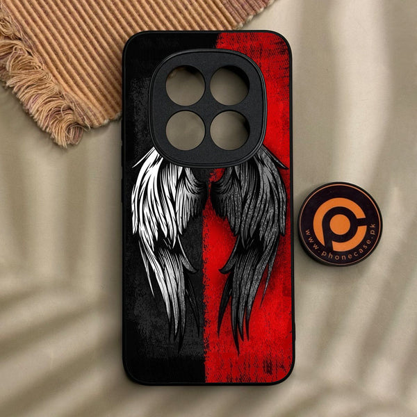 Xiaomi Redmi Note 15 Pro Plus - Angel 2.0 Design 10 - Premium Metal Printed Soft Bumper Shock Proof Case