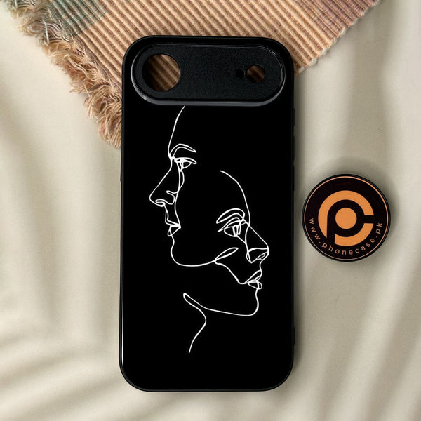 iPhone Air - Girls Design 5 - Premium Metal Printed Soft Bumper Shock Proof Case