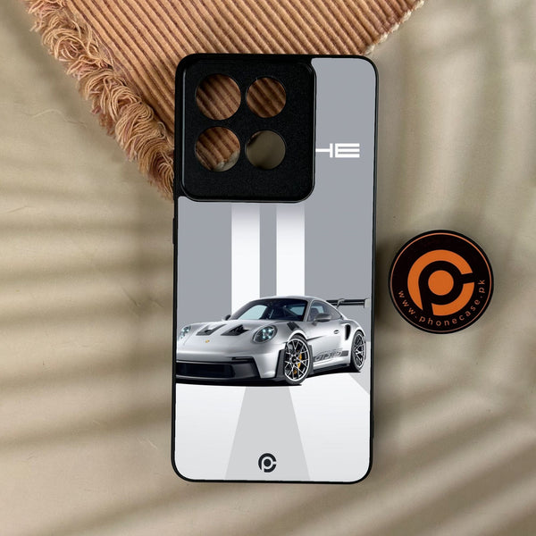 Motorola Moto G86 - Porsche Gt3 Rs Thrill - Premium Metal Printed Soft Bumper Shock Proof Case