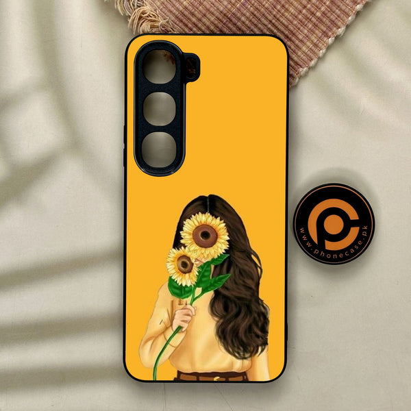 Vivo Y21d - Anime Girls Design 7 - Premium Metal Printed Soft Bumper Shock Proof Case