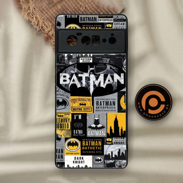 Google Pixel 6 Pro - The Gotham Collage - Premium Metal Printed Soft Bumper Shock Proof Case