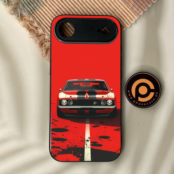 iPhone Air - Classic Racer Vibes - Premium Metal Printed Soft Bumper Shock Proof Case