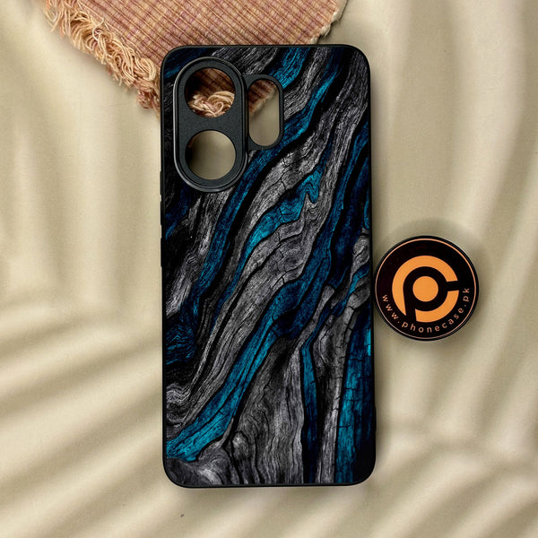 Vivo V60 - Liquid Marble Design 8 - Premium Metal Printed Soft Bumper Shock Proof Case