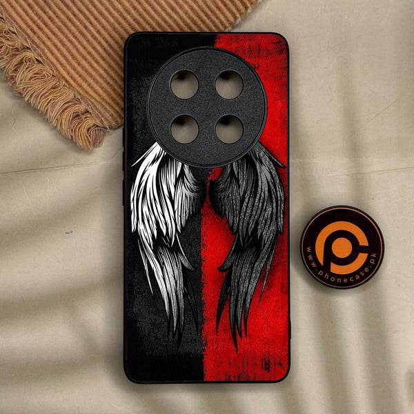 Honor X9c Smart - Angel 2.0 Design 10 - Premium Metal Printed Soft Bumper Shock Proof Case