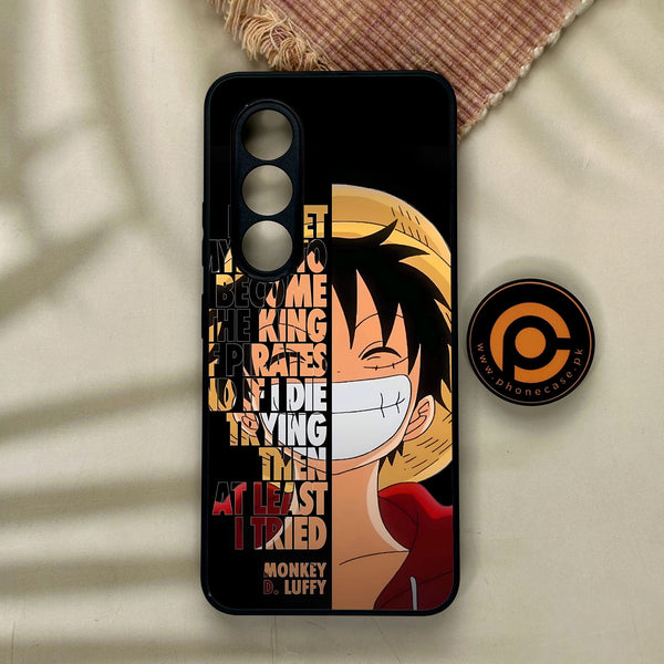 Itel S25 - Anime - Premium Metal Printed Soft Bumper Shock Proof Case