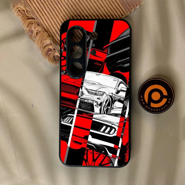 Tecno Camon 50 Ultra - Racing Series 2.0 Design 6 - Premium Metal Printed Soft Bumper Shock Proof Case