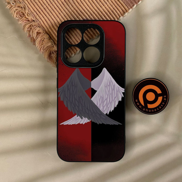 Xiaomi 17 - Angel 2.0 Design 7 - Premium Metal Printed Soft Bumper Shock Proof Case