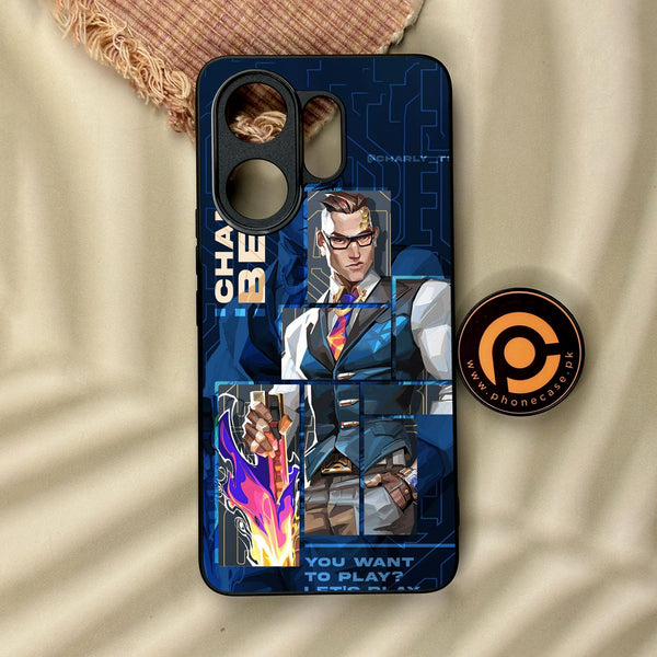 Vivo V60 - Battle-Ready Design 10 - Premium Metal Printed Soft Bumper Shock Proof Case