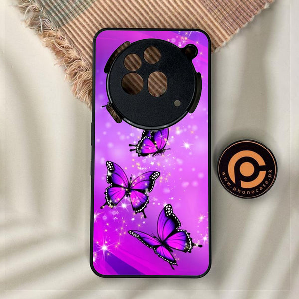 Nothing Phone 3a Pro - Butterflies Design 8 - Premium Metal Printed Soft Bumper Shock Proof Case