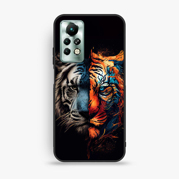 Infinix Note 11 Pro - Tiger 2.0 Design 1 - Premium Metal Printed Soft Bumper Shock Proof Case