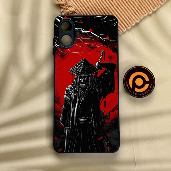 Samsung Galaxy A07 - Ninja Design 6 - Premium Metal Printed Soft Bumper Shock Proof Case