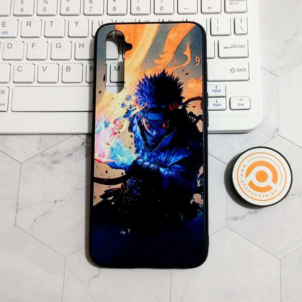 Realme 6 Anime 2.0 Design 3 Premium Printed Glass soft Bumper shock Proof Case CS-22727