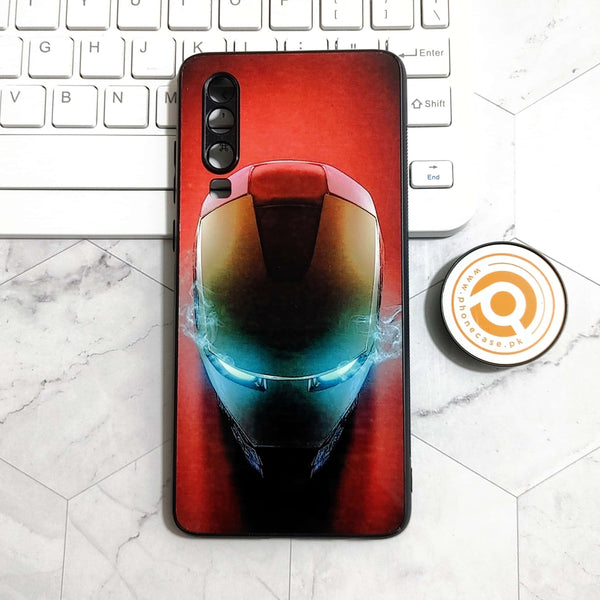 Huawei P30 - Iron Man - Premium Printed Glass soft Bumper shock Proof Case CS-22726