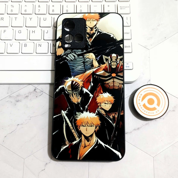 Vivo Y33T/Y21 - Anime Design - Premium Printed Glass soft Bumper Shock Proof Case CS-22724