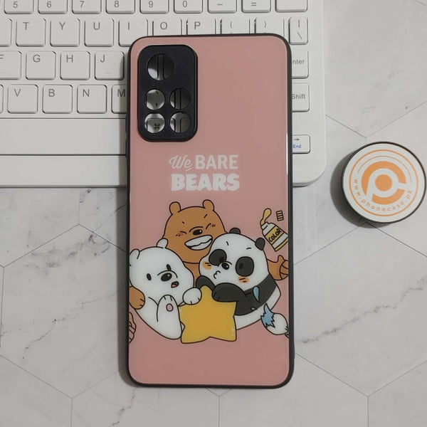 Xiaomi Poco M4 Pro 5G - Bears Design -  Premium Printed Metal soft Bumper shock Proof Case CS-22487