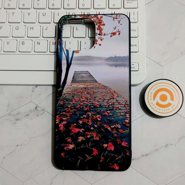 Mi 11 Lite - Beautiful Nature Design - Premium Printed Glass soft Bumper Shock Proof Case CS-22552