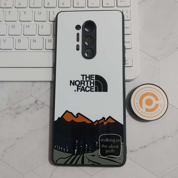 OnePlus 8 Pro - The North Face Design 5 - Premium Printed Glass soft Bumper shock Proof Case CS-22473