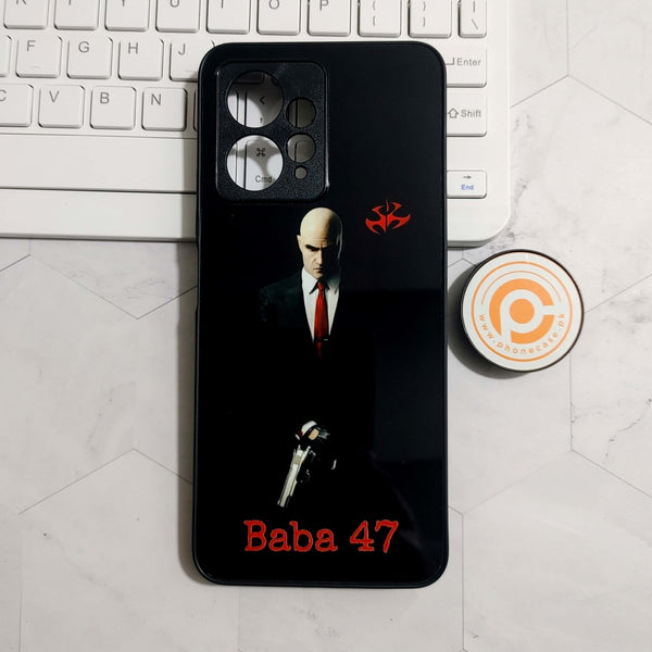 Xiaomi Redmi Note 12 - Hitman Agent - Premium Printed Glass soft Bumper Shock Proof Case CS-23241