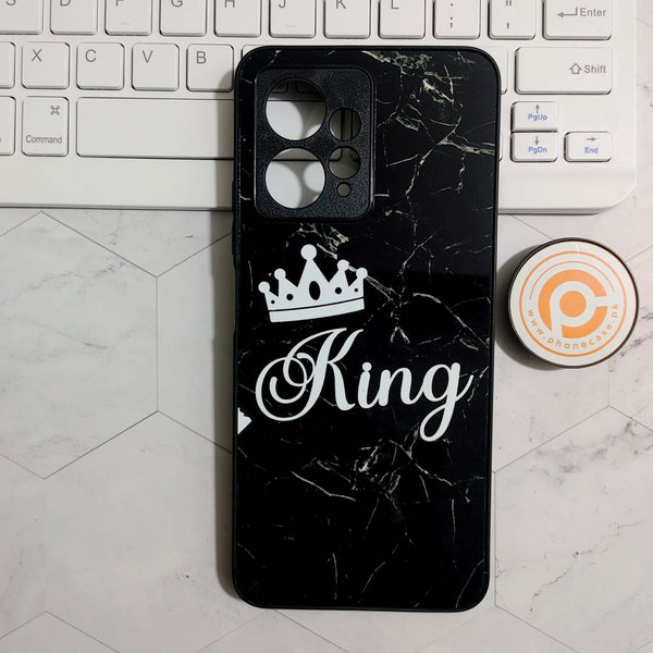 Xiaomi Redmi Note 12 - King Design - Premium Printed Glass soft Bumper shock Proof Case CS-23532