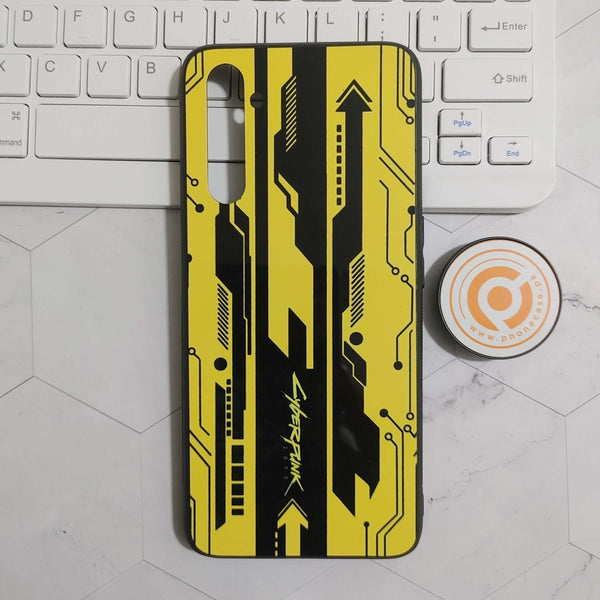 Realme 6 Pro - Cyberpunk Design - Premium Printed Glass soft Bumper shock Proof Case CS-23689