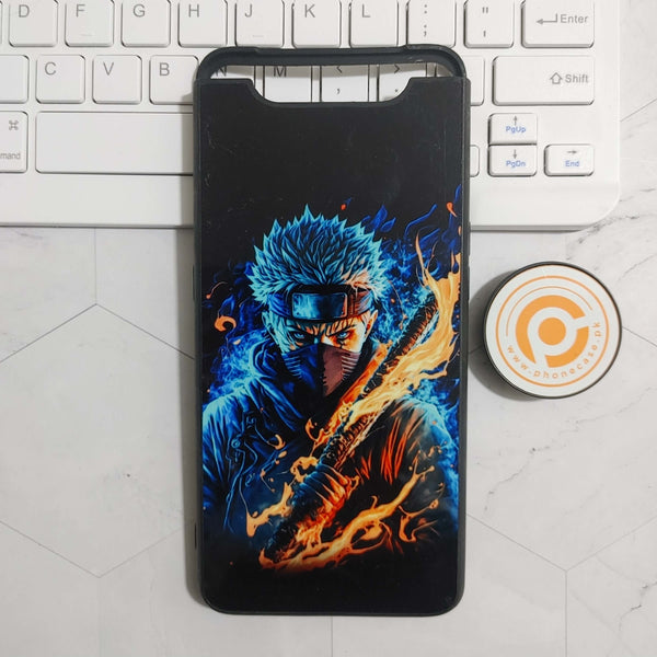 Samsung Galaxy A80/A90 - Anime Design - Premium Printed Glass soft Bumper shock Proof Case CS-23656