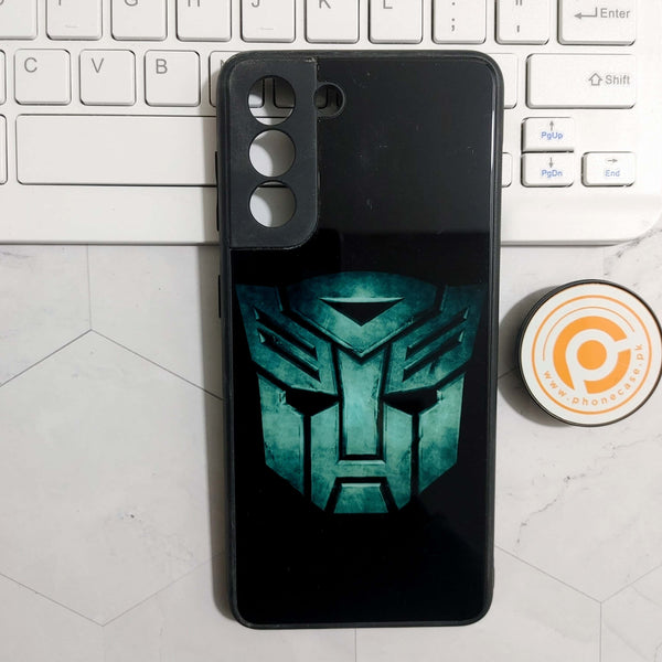 Samsung Galaxy S21 - Autobot Logo - Premium Printed Glass Case CS-23707