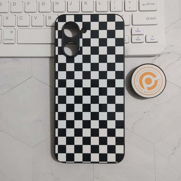 Realme C33 - Chess Board -  Premium Printed Metal soft Bumper shock Proof Case CS-23661