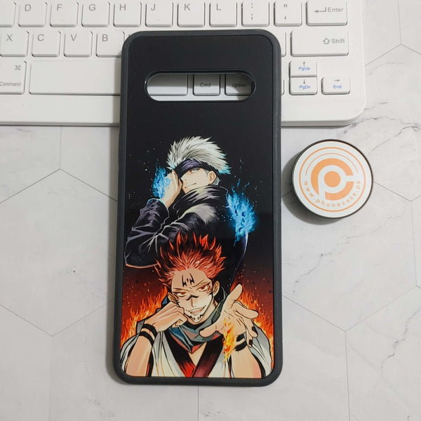 LG V60 - Anime 2.0 Series  Design 10- Premium Printed Glass soft Bumper Shock Proof Case CS-23791