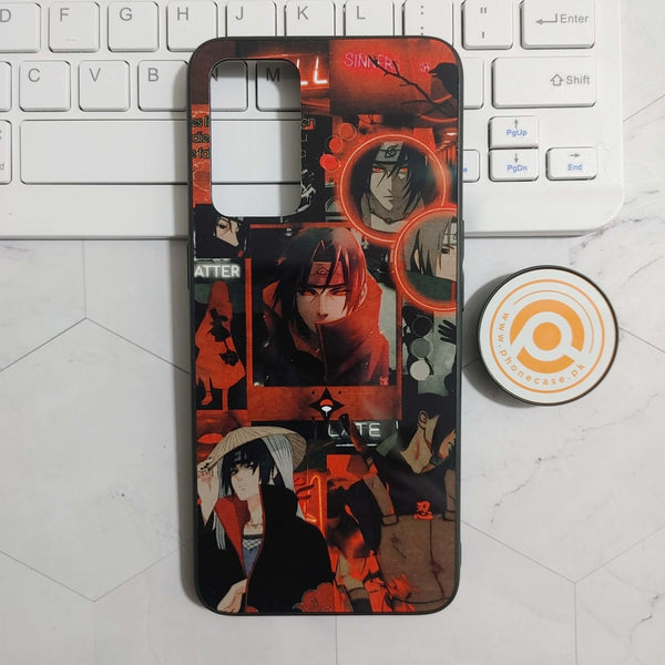 Realme GT Master Edition - Itachi Aesthetic - Premium Printed Glass soft Bumper Shock Proof Case CS-23879