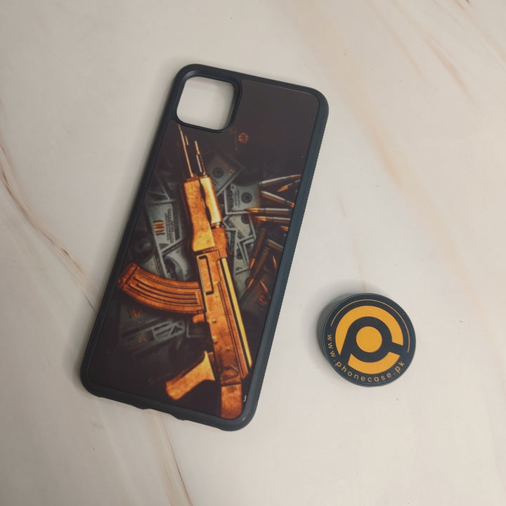 Google Pixel 4- Dollar Design 6 - Premium Metal Printed soft Bumper Shock Proof Case CS-27238